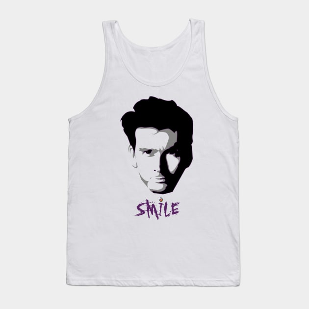 Kilgrave: Smile (black on light colors) Tank Top by rednessdesign